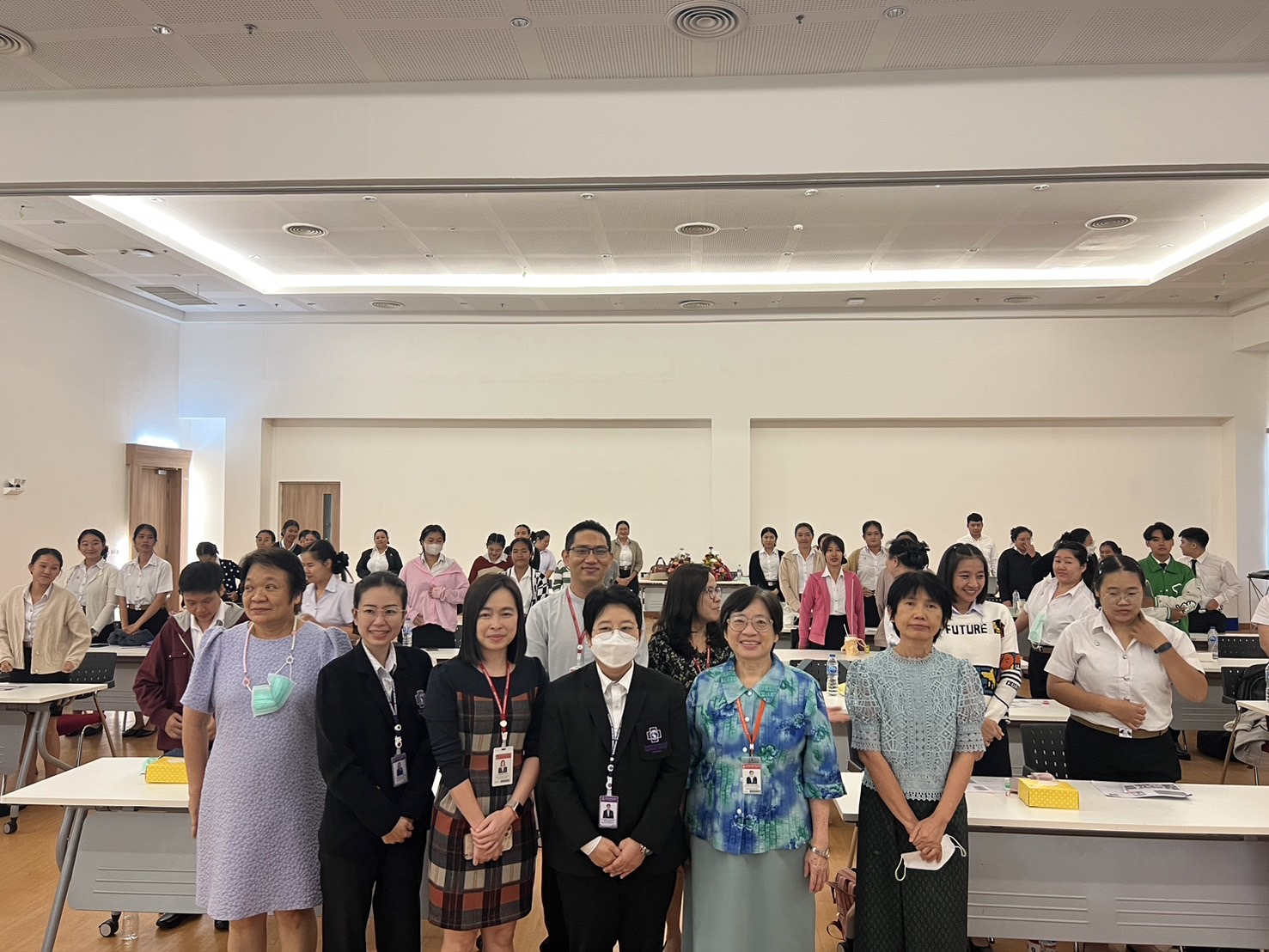 The School of Nursing, Mae Fah Luang University organized an exit orientation project for practical nursing students in the 9th year, the 2023 academic year. สำนักวิชาพยาบาลศาสตร์ มหาวิทยาลัยแม่ฟ้าหลวง จัดโครงการปัจฉิมนิเทศนักศึกษาผู้ช่วยพยาบาล 