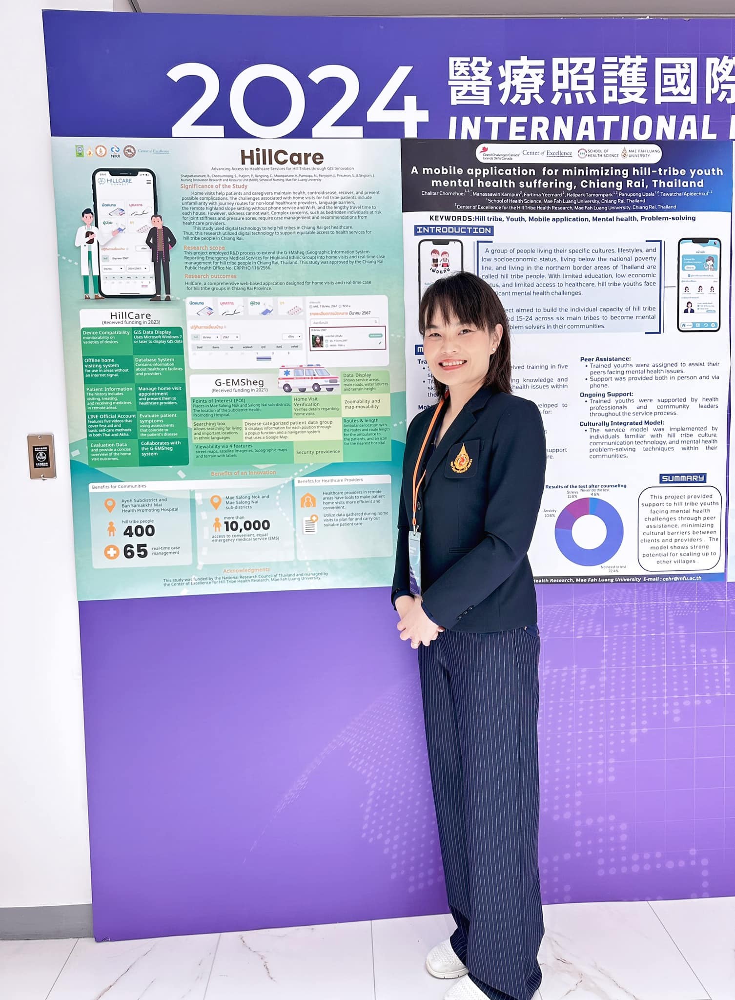 Assistant Professor Dr. Boonyaphat Chatipattanan presented the research findings at the academic conference and international collaboration 