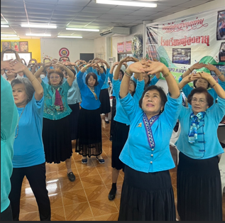 Workshop on integrating Thai and Chinese cultural health promotion for the elderly in Mae Khao Tom Subdistrict อบรมการสร้างเสริมสุขภาพแบบผสมผสานวัฒนธรรมไทยและวัฒนธรรมจีนแก่ผู้สูงอายุ ต.แม่ข้าวต้ม 