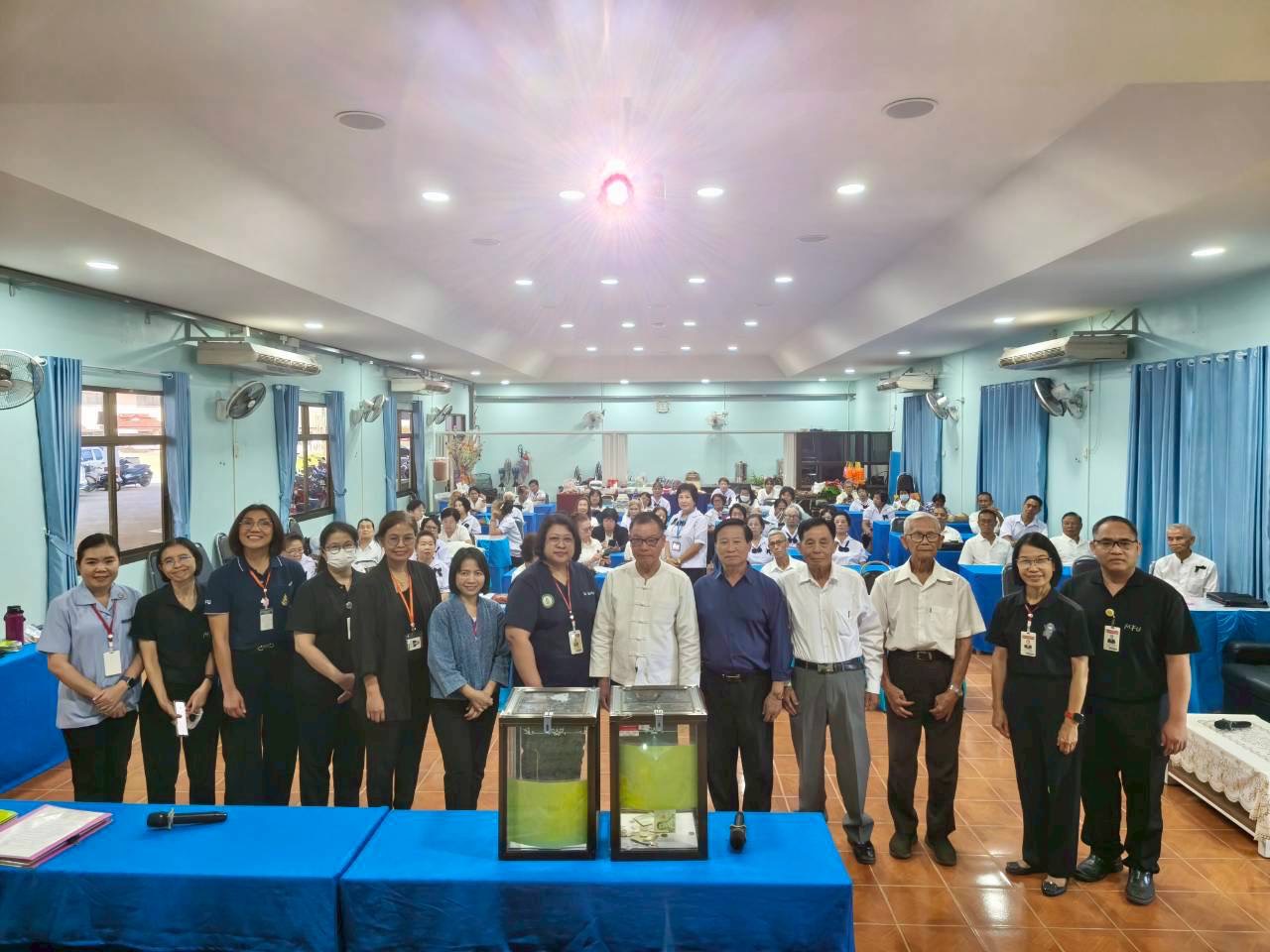 โครงการแพทย์อาสาบรมราชกุมารี จัดกิจกรรมเสริมสร้างความรู้และทักษะแก่ผู้สูงอายุ เนื่องในสัปดาห์พยาบาลเพื่อสังคม/The Princess Mother’s Medical Volunteer Foundation Organizes Knowledge and Skill Enhancement Activities for the Elderly