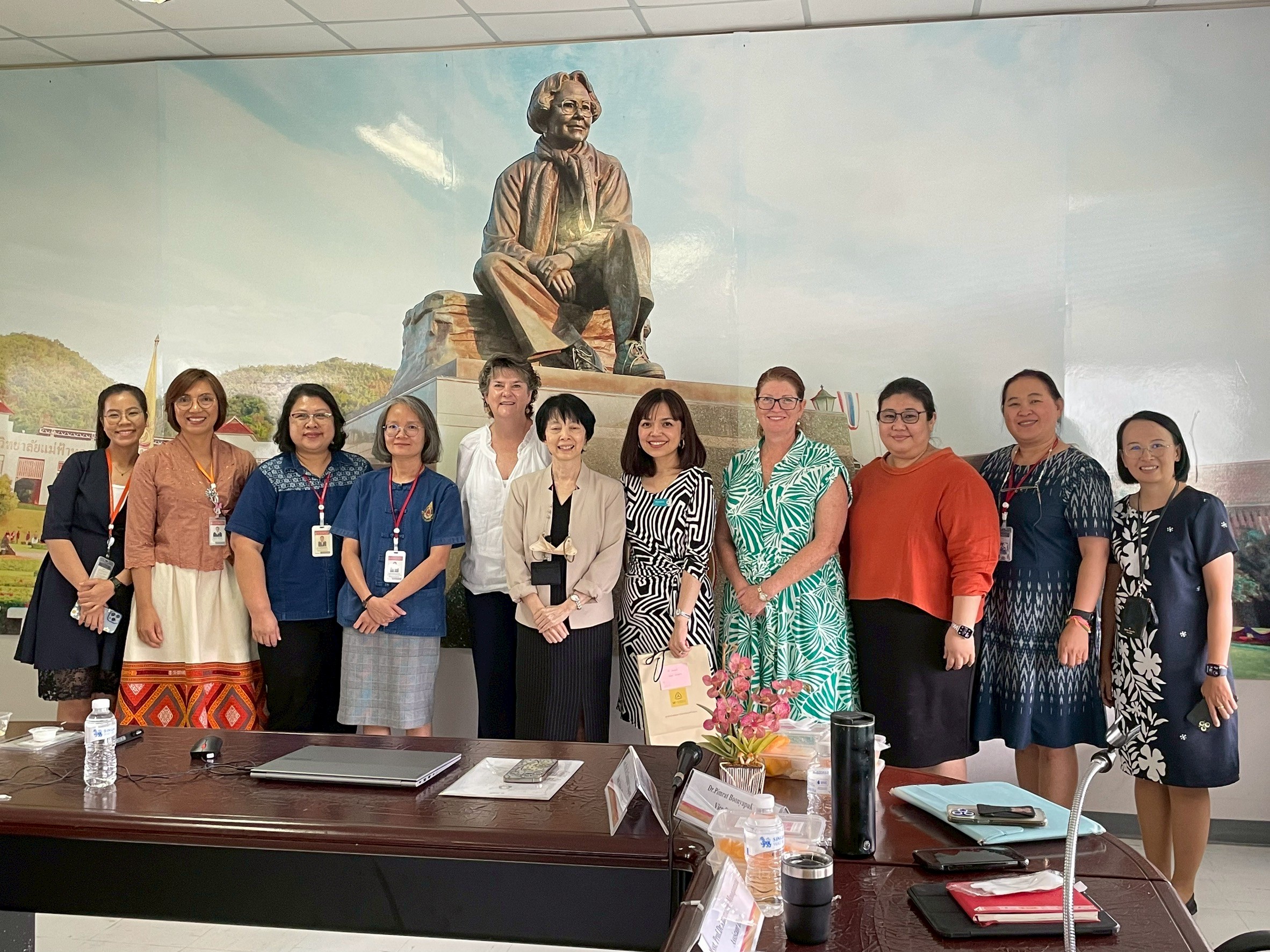 ทีมโครงการวิจัย HIRAID™ in Thailand เยี่ยมเยียนและจัดกิจกรรมร่วมกับสำนักวิชาพยาบาลศาสตร์ มหาวิทยาลัยแม่ฟ้าหลวง Mae Fah Luang University Hosts Australian Professors in HIRAID™ Thailand Research Collaboration