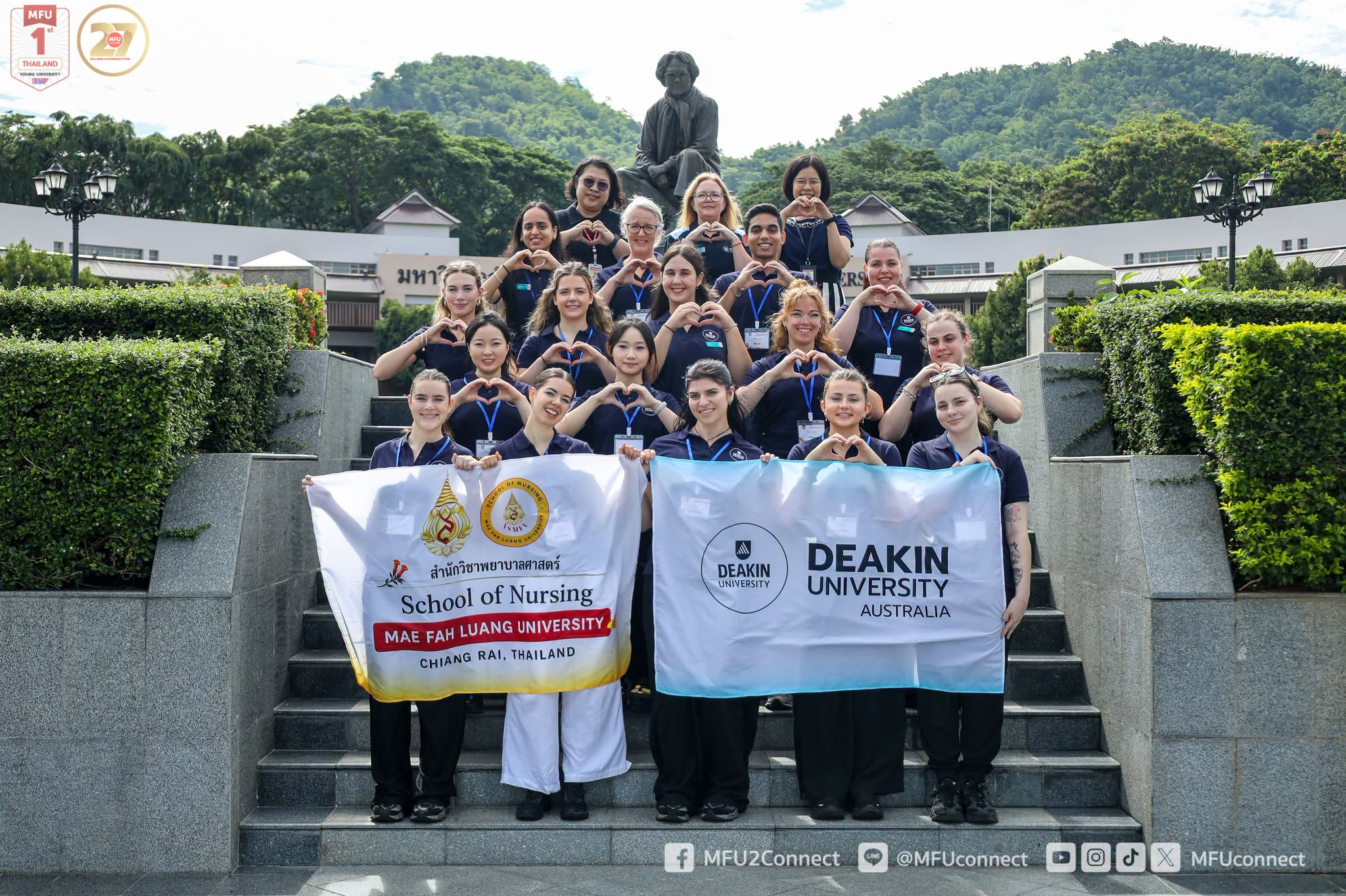 นักศึกษาพยาบาล Deakin University เรียนรู้ระบบสุขภาพไทยผ่านประสบการณ์จริงในเชียงราย/Deakin University Nursing Students Gain Firsthand Experience of Thailand’s Healthcare System in Chiang Rai