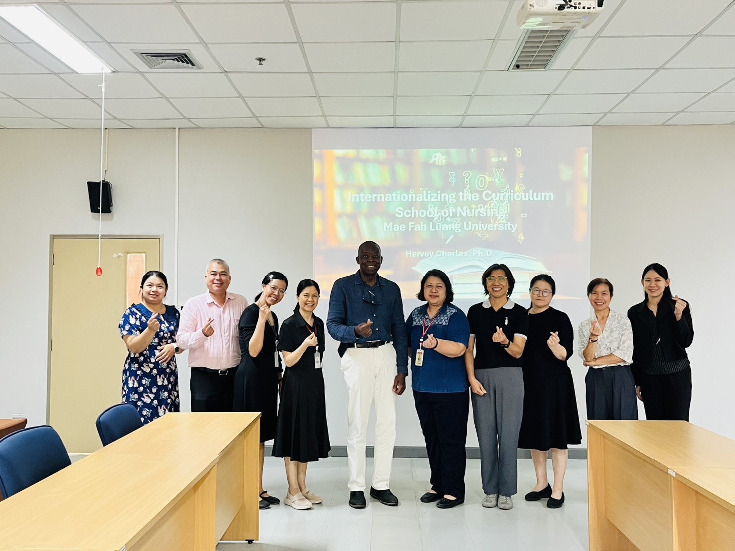 สำนักวิชาพยาบาลศาสตร์ มฟล. จัดกิจกรรมแลกเปลี่ยนวิชาการนานาชาติ มุ่งพัฒนาศักยภาพนักศึกษาสู่การเป็นพลเมืองโลก/School of Nursing, MFU Conducts International Academic Exchange to Advance Students’ Development as Global Citizens