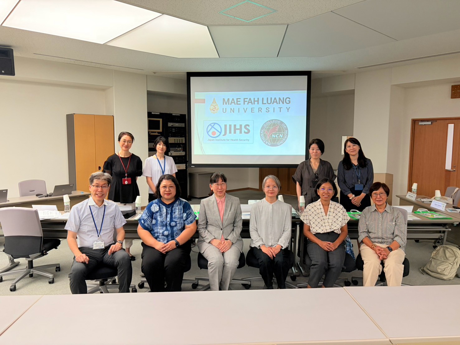 สำนักวิชาพยาบาลศาสตร์ มฟล. เสริมสร้างความร่วมมือกับ National College of Nursing, Japan พร้อมศึกษาต้นแบบการดูแลผู้สูงอายุ/School of Nursing, MFU Strengthens Partnership with the National College of Nursing, Japan and Explores Innovative Elderly Care