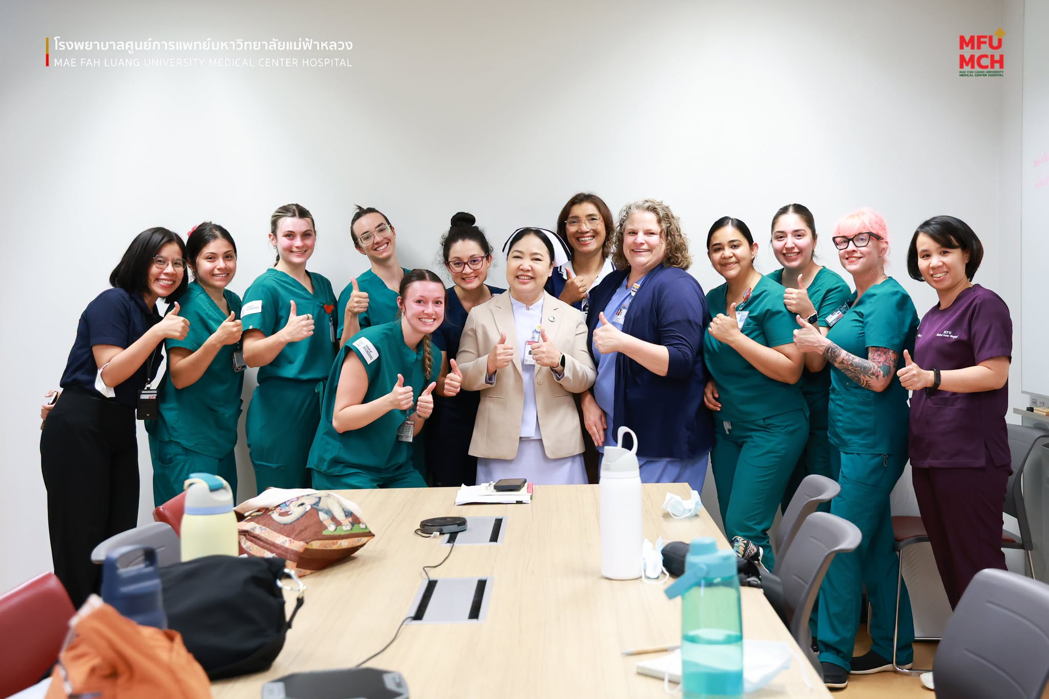 สำนักวิชาพยาบาลศาสตร์ มฟล. ต้อนรับคณะนักศึกษาพยาบาลจาก Oregon Health & Science University (OHSU) สหรัฐอเมริกา ศึกษาดูงานและแลกเปลี่ยนเรียนรู้ด้านการพยาบาลและการแพทย์บูรณาการ/MFU School of Nursing Welcomes OHSU, USA, for a Study Visit and Knowledge Exchang