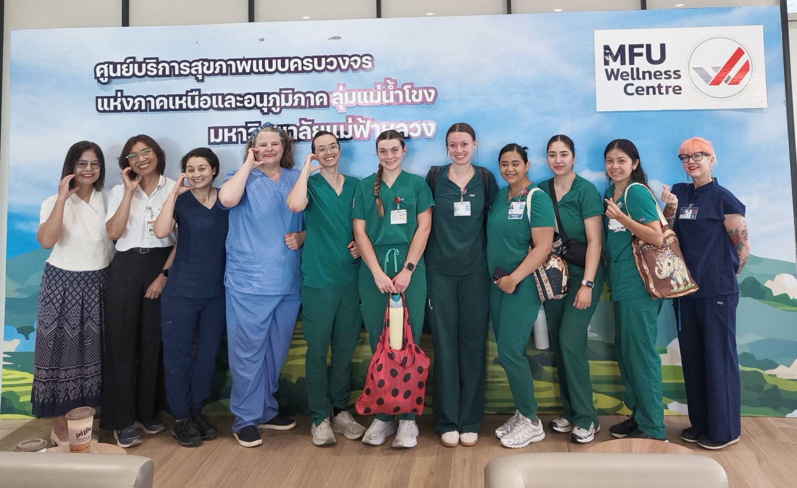 OHSU School of Nursing แลกเปลี่ยนเรียนรู้กับสำนักวิชาพยาบาลศาสตร์ มฟล./OHSU School of Nursing Strengthens Academic Exchange with MFU