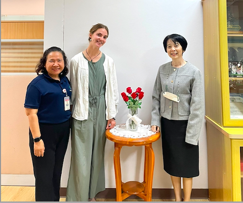 ยินดีต้อนรับ Ms.Sara Garcia จากประเทศอเมริกา ร่วมเป็นผู้ช่วยนักวิจัยอาสากับสำนักวิชาพยาบาลศาสตร์ มฟล./Welcome Ms. Sara Garcia from the United States to join the School of Nursing, MFU, as a Volunteer Research Assistant