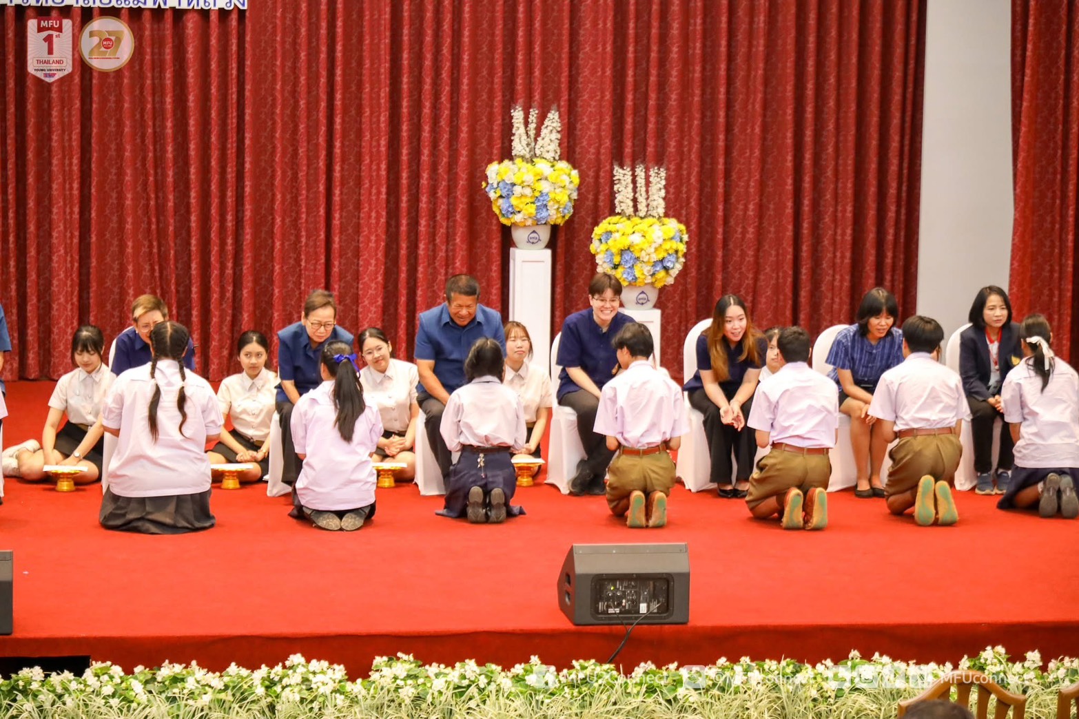 สำนักวิชาพยาบาลศาสตร์ มฟล. ร่วมพิธีมอบทุนการศึกษามูลนิธิโตโยต้าประเทศไทย ประจำปีการศึกษา 2568/MFU School of Nursing Participated in Toyota Thailand Foundation Scholarship Award Ceremony for Academic Year 2025