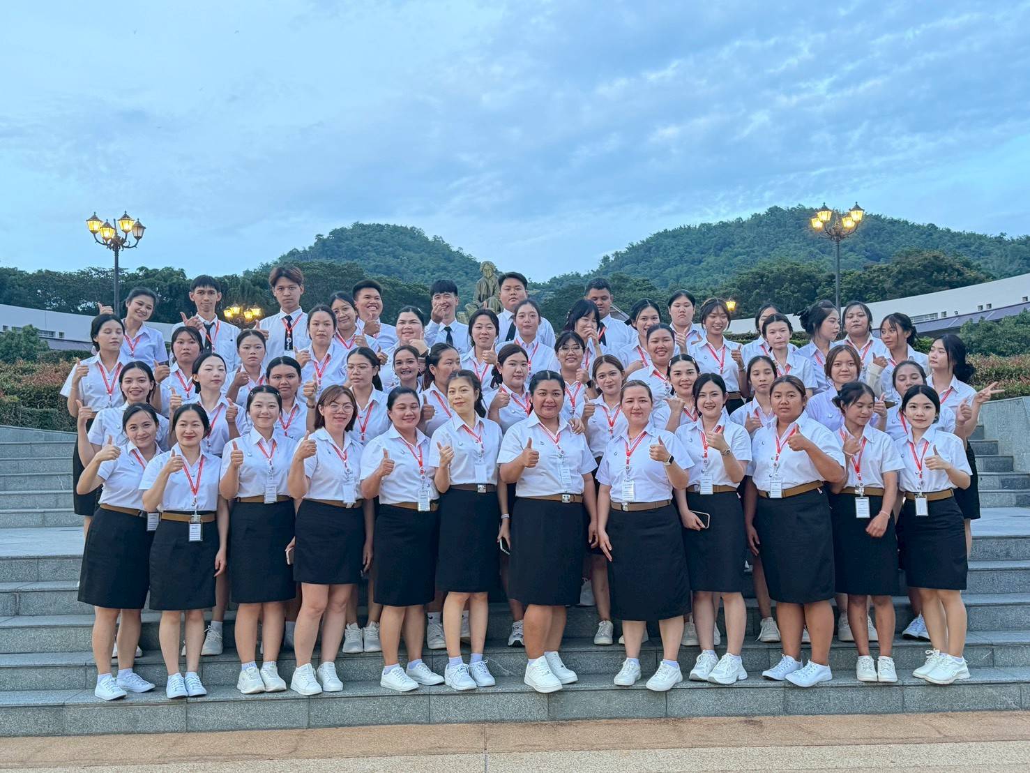 สำนักวิชาพยาบาลศาสตร์ มฟล. จัดปฐมนิเทศนักศึกษาใหม่ ผู้ช่วยพยาบาลรุ่นที่ 12/School of Nursing, MFU, organized the “New Student Orientation and Learning Readiness Program” for the 12th Cohort of Practical Nursing students 